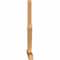 Ekena Millwork Saratoga Timber Gable Bracket, Western Red Cedar, 108"W x 49"H x 3 1/2"D x 3 1/2"F, 11/12 Pitch GBW108X49X0404SAR00SWR - alternate 2